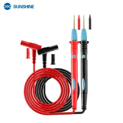 SUNSHINE SS-024A Супер жесткий проходит по всей длине) и очень острые нержавеющая сталь Золотая игла Цифровой мультиметр