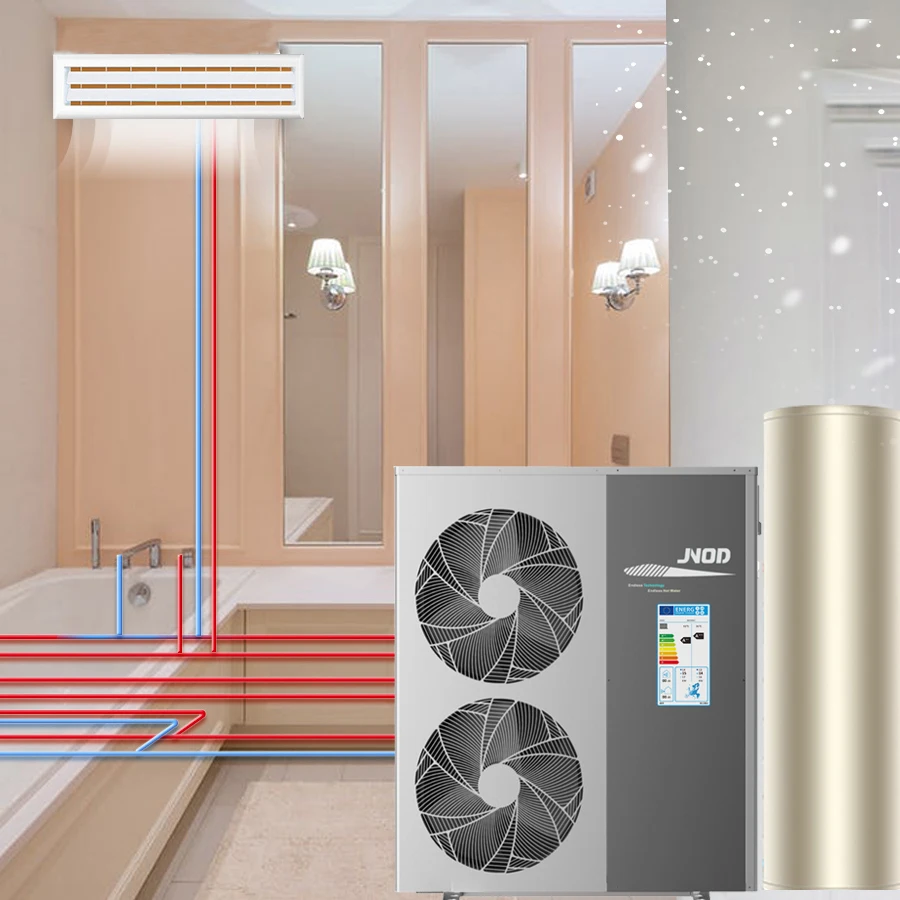 JNOD Manufacture OEM Toplotna Crpalka Monoblock Heatpump Water Heaters Air Source Cooling Heating System