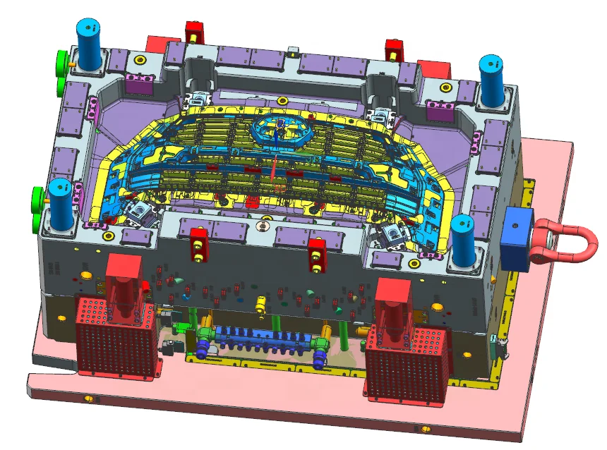 High Quality Plastic Injection Mould Vehicle Grille injection mold maker Any mold Auto grid Auto grid