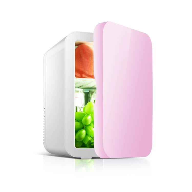 
2019 low price factory gift mini refrigerator absorption mini portable car refrigerator milk Cosmetics food medicines portable 