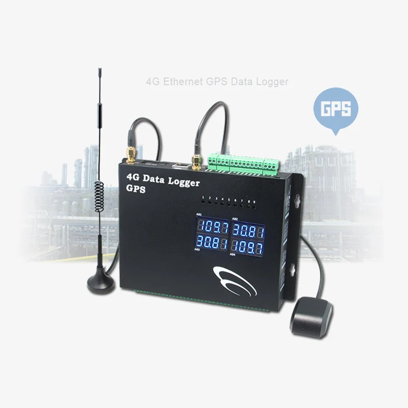 Многоточечный регистратор данных Modbus 4G Ethernet lora gps-трекер для сельскохозяйственного монитора