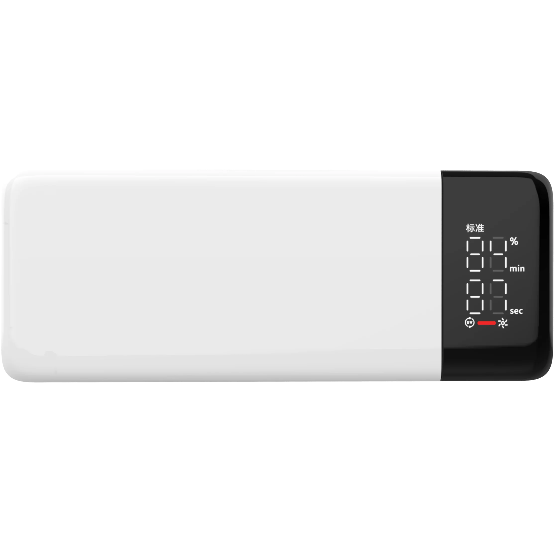 Slide cover open desig Wholesale Portable Uva Uvc Electric Toothbrush Sterilizer With Fan Mini Gift Toothbrush Sterilization Box