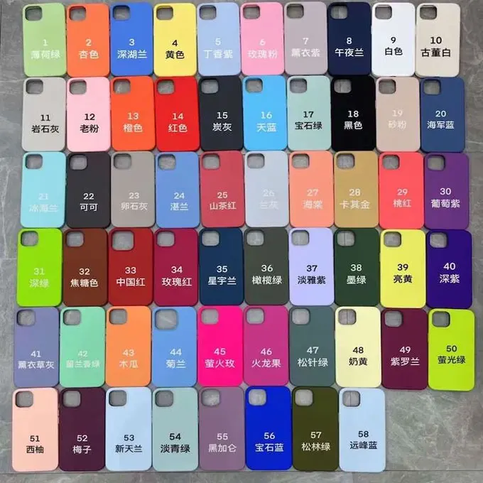 Original Slim Phone cover for iPhone 14 pro max silicone case for iPhone 13 pro max cover cases for iPhone 12 11 X XS MAX 7 8 6