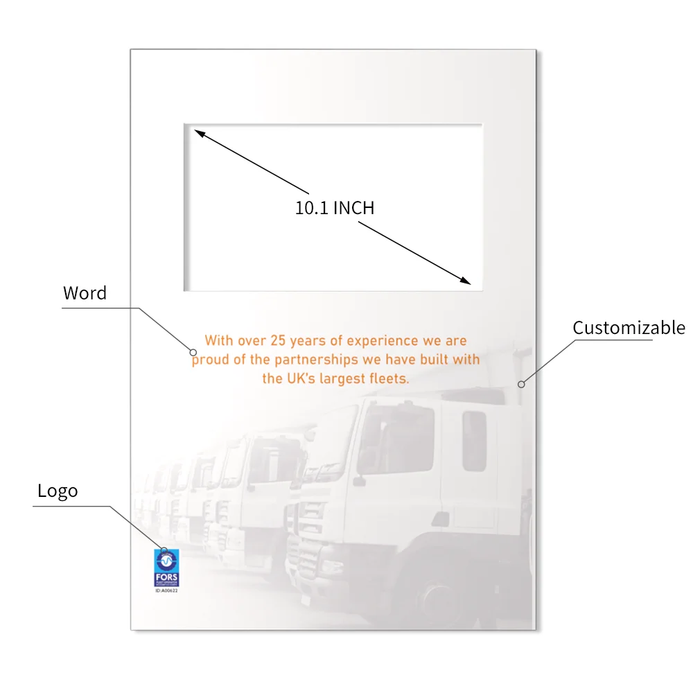 lcd sexy video greeting cards