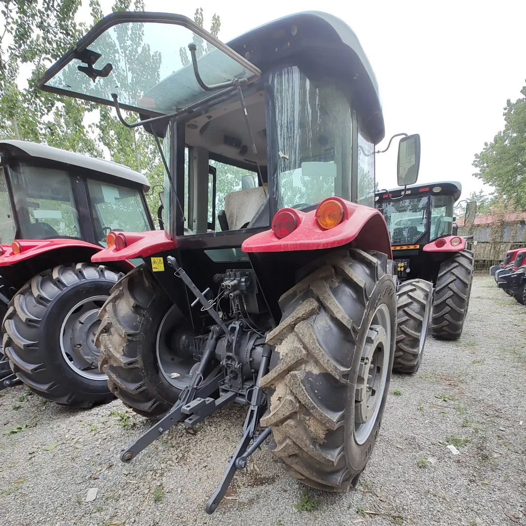 Используемые сельскохозяйственные тракторы Massey forguson MF385 120 л.с. 4x4 ТРАКТОРЫ с кабиной переменного тока