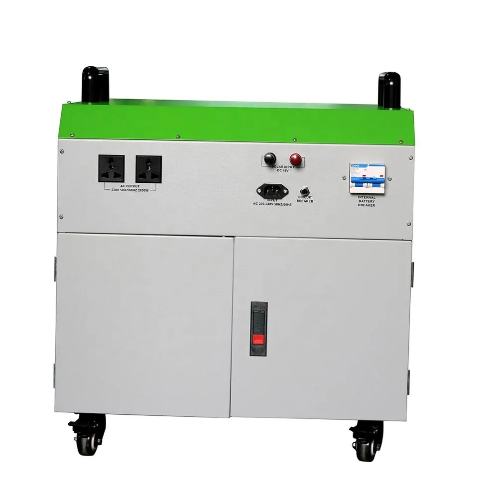 portable power bank station for home laptop application 12V 200AH Lead Acid battery solar power system with solar panel