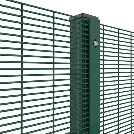 High quality 358 security anti climb wire mesh fence with spikes