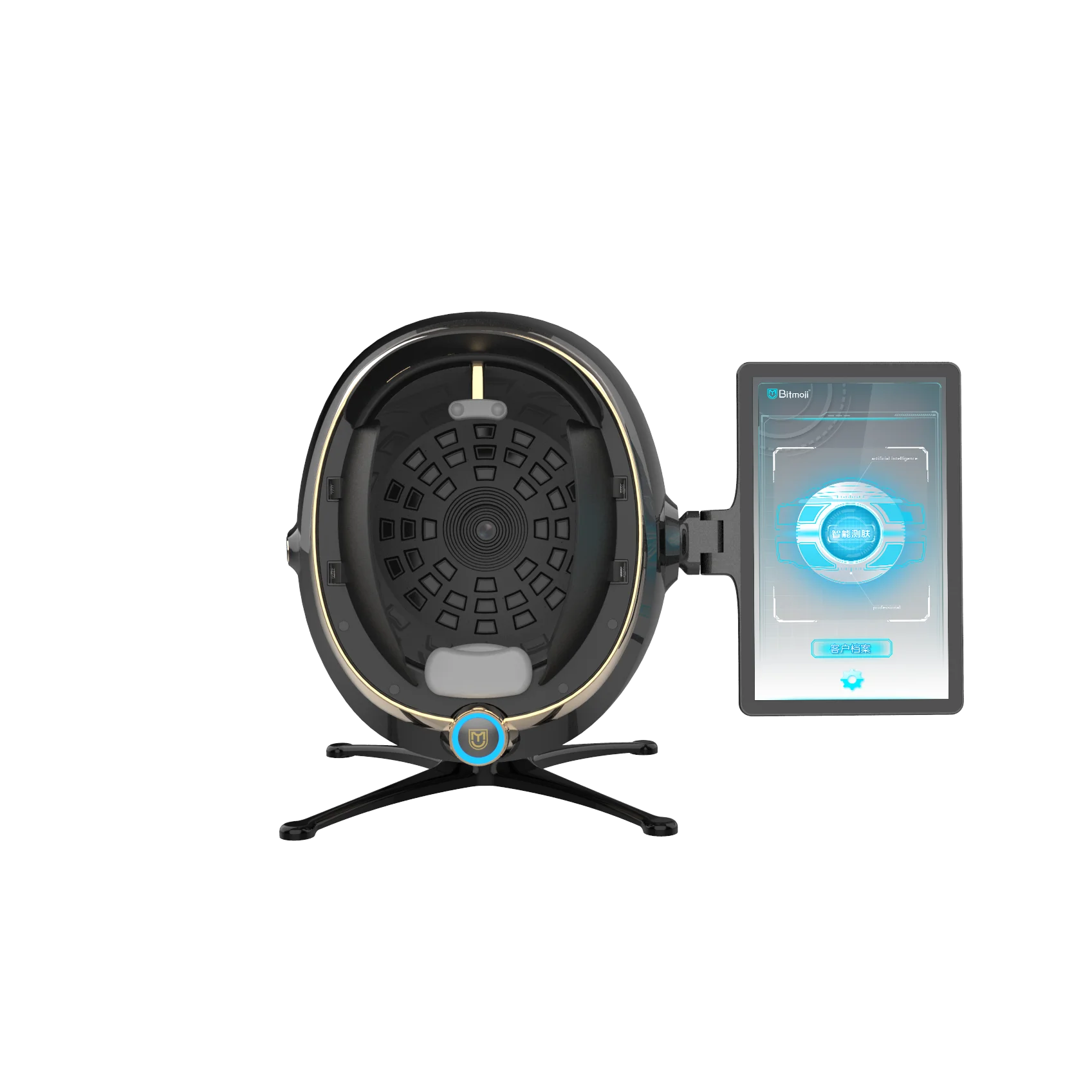 Portable Bitmoji Magic Mirror 3d Skin Moisture Test  Analyzer Facial Scanner Device Visia Skin Analyzer Machine Facial