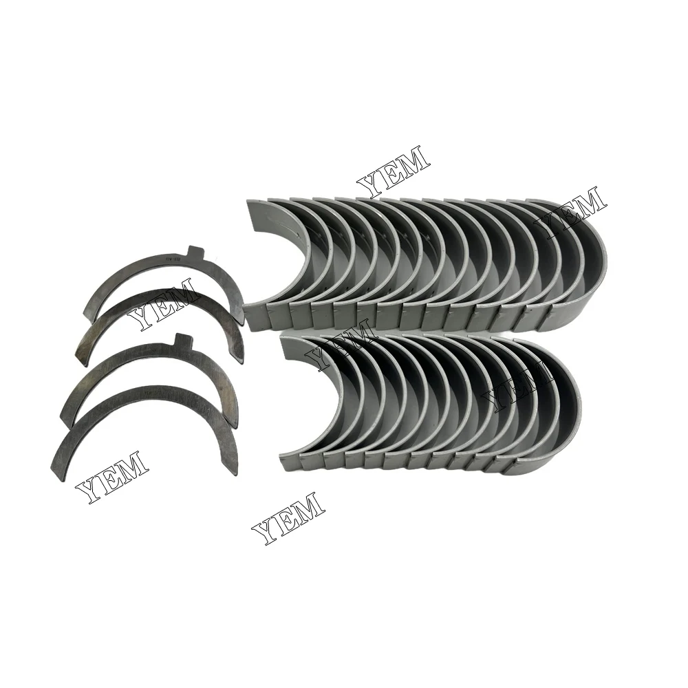 6BT Main Bearing And Connecting Rod Bearin Kit & Thrust Washer Set For Cummins Industrial Engines For Cummins Engine Bearing Set