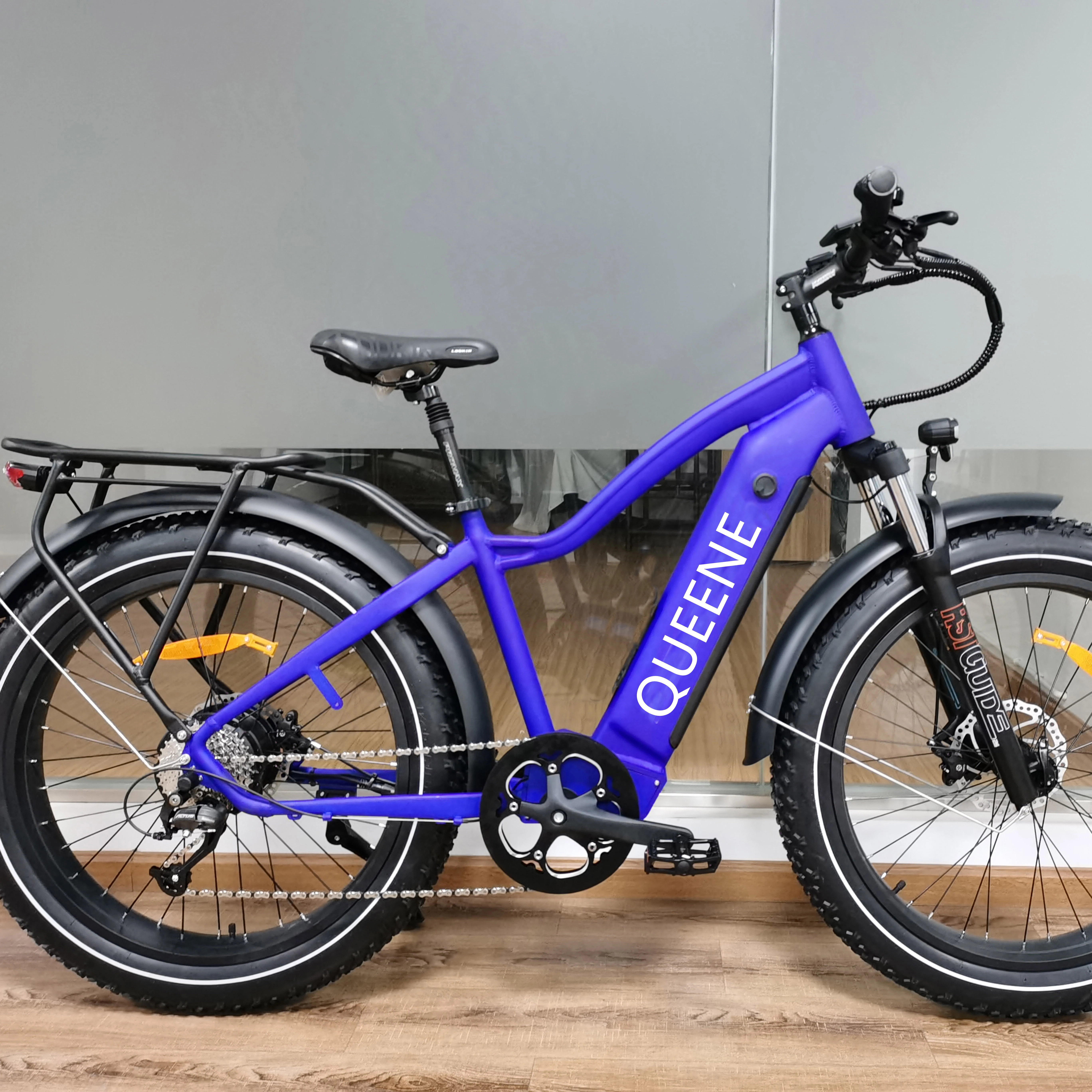 Электрический велосипед QUEENE 26 дюймов 48 В 500 Вт 750 1000 рама из алюминиевого сплава 7