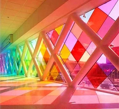 High Quality Article Of Glass For Refrigerator And Freezer Door Custom Home  Silk Printing Stained Pattern Decoration Glass