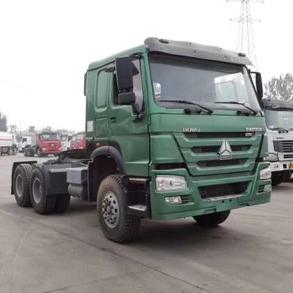 
Low Price 371hp Used SINOTRUK HOWO Truck Tractor Units 6x4 for sale 