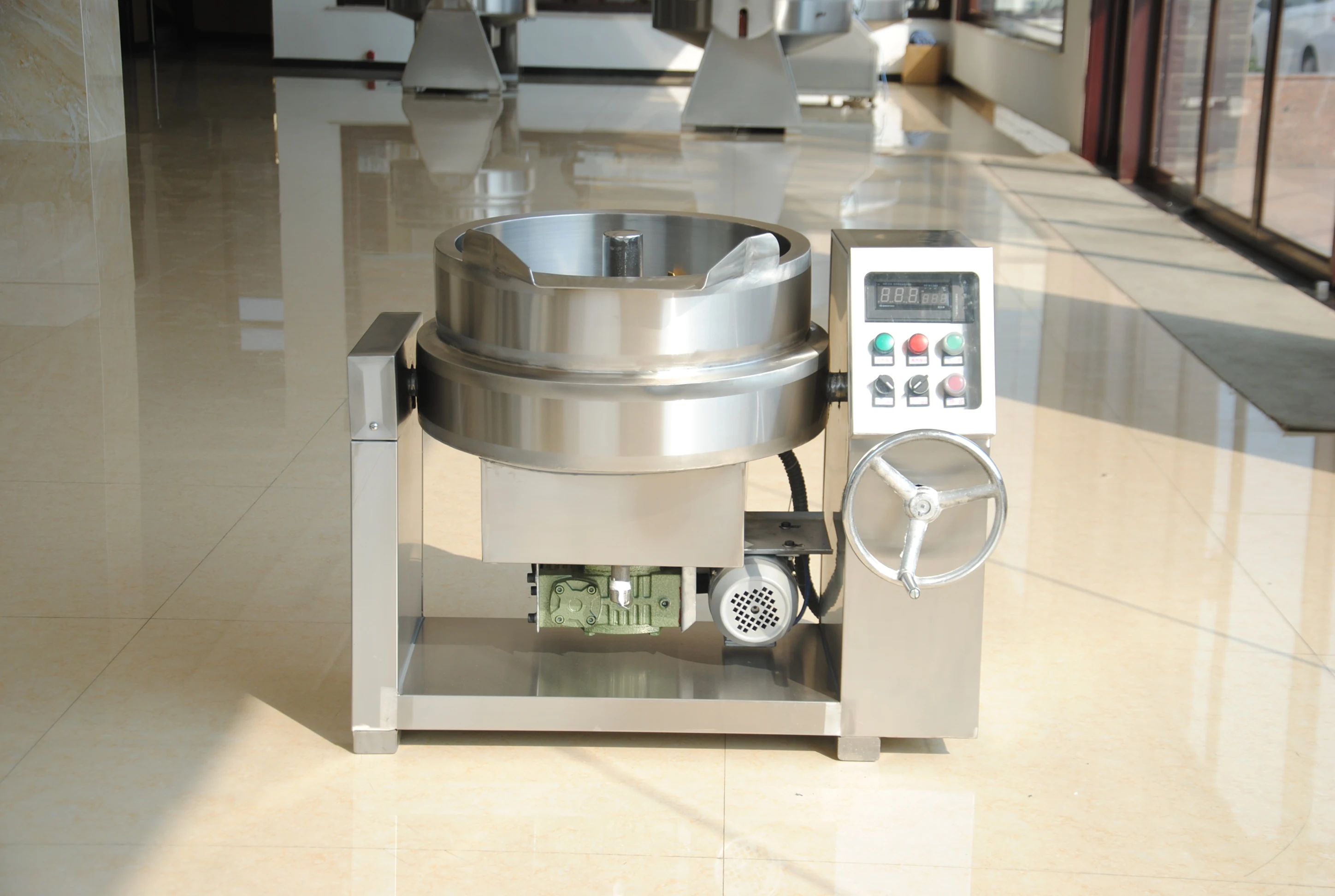 380v Industrial cauldron for cooking jam food stuffing