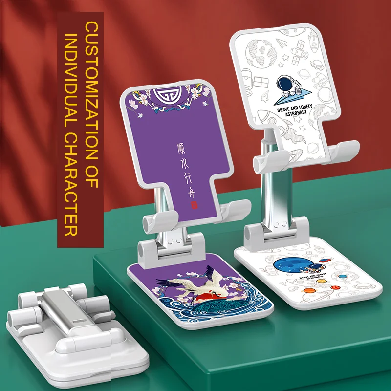 Универсальные складные телескопические пластиковые подставки для смартфонов и компьютеров, держатели для мобильных телефонов