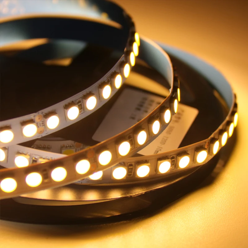 60LED 120LED White Red Green Blue 12V LED Strip Lights Waterproof SMD 2835 60LEDs/M Flexible LED Strip Tape Ribbon