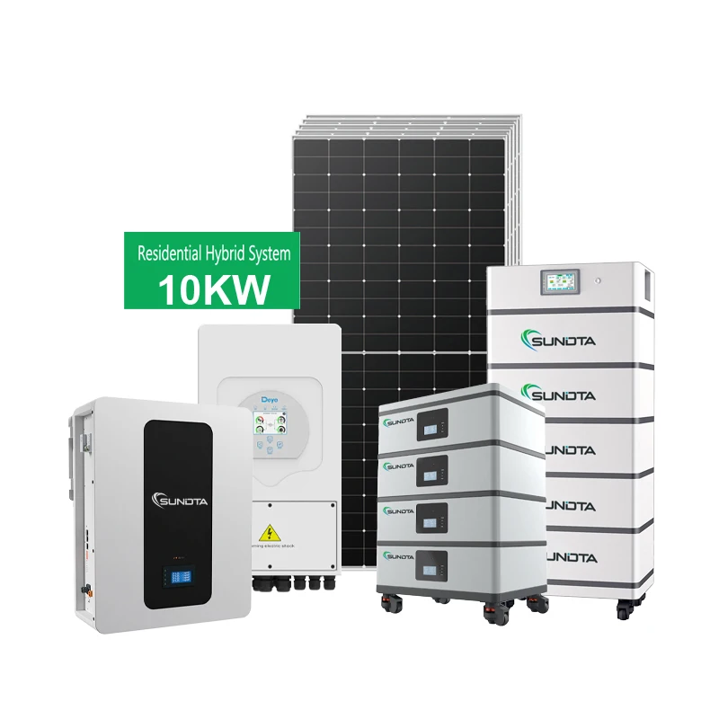 Off Grid Hybrid Solar Energy Storage System Full Package 5kW 10kW 20kW 30kW 10Kva Solar Power System Full Set