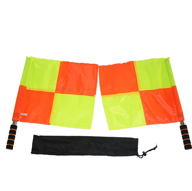 Environmental Protection Construction signal flag Referee patrol flag soccer corner flag