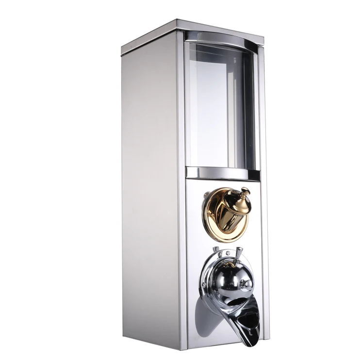 10kg commercial coffee bean dispenser canister for food coffee bean silo storage rectangular shape retro coffee bean dispenser