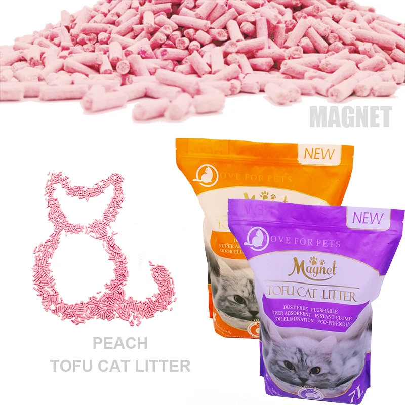 Кошачий наполнитель тофу с низким содержанием пыли, товары для домашних животных 2020 (1600074558142)