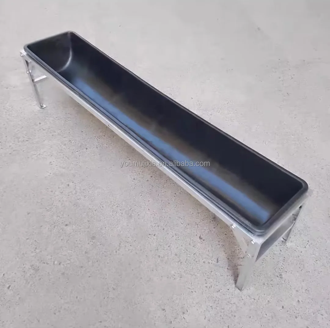 1m 1.5m 1.95m Goat Sheep Feeding Trough Support Galvanized Iron Farm Equipment Sturdy Support For Feeding Sheep Goat