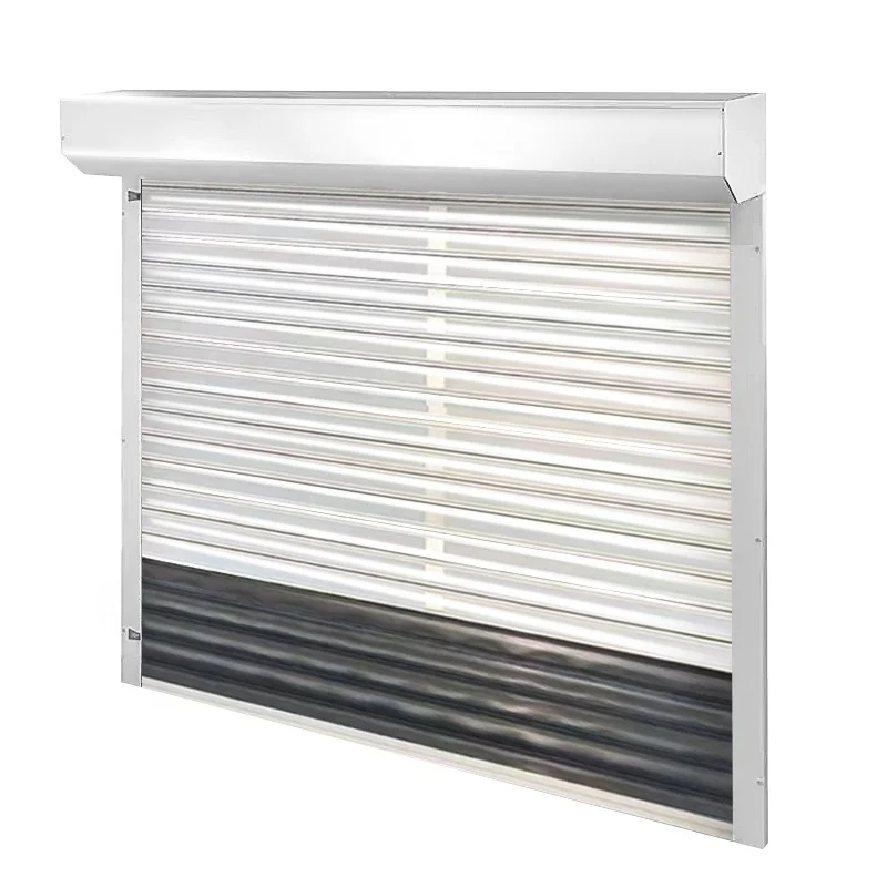JST Egress manual  push up pull down Aluminum Alloy automatic  Rolling Shutter Door