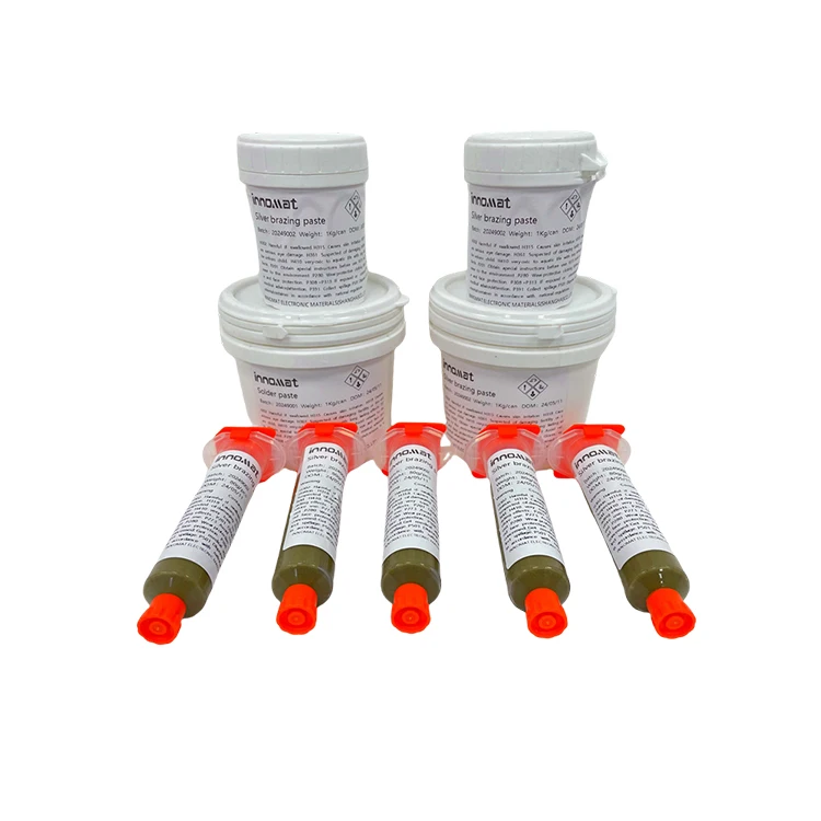 Factory Direct Sales Iron Welding Yellow Green Silver Brazing Paste Silver Based Solder Paste