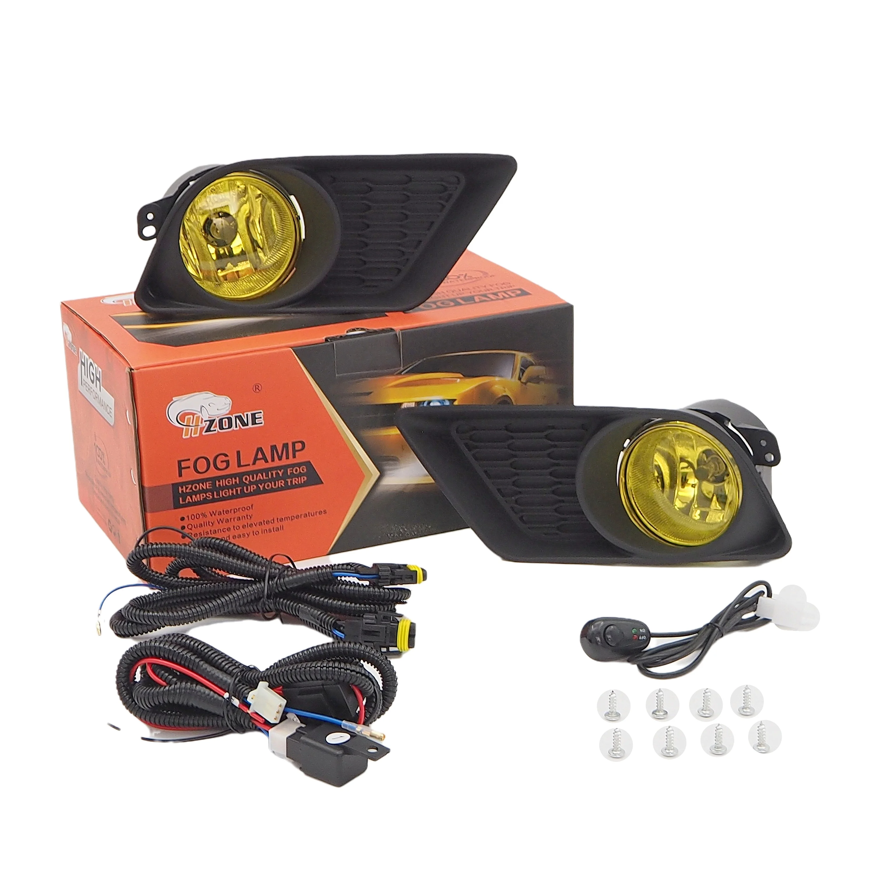 Auto Fog Lamps Lights For Dodge Charger 2011 2012 2013 2014 with switch wire harness