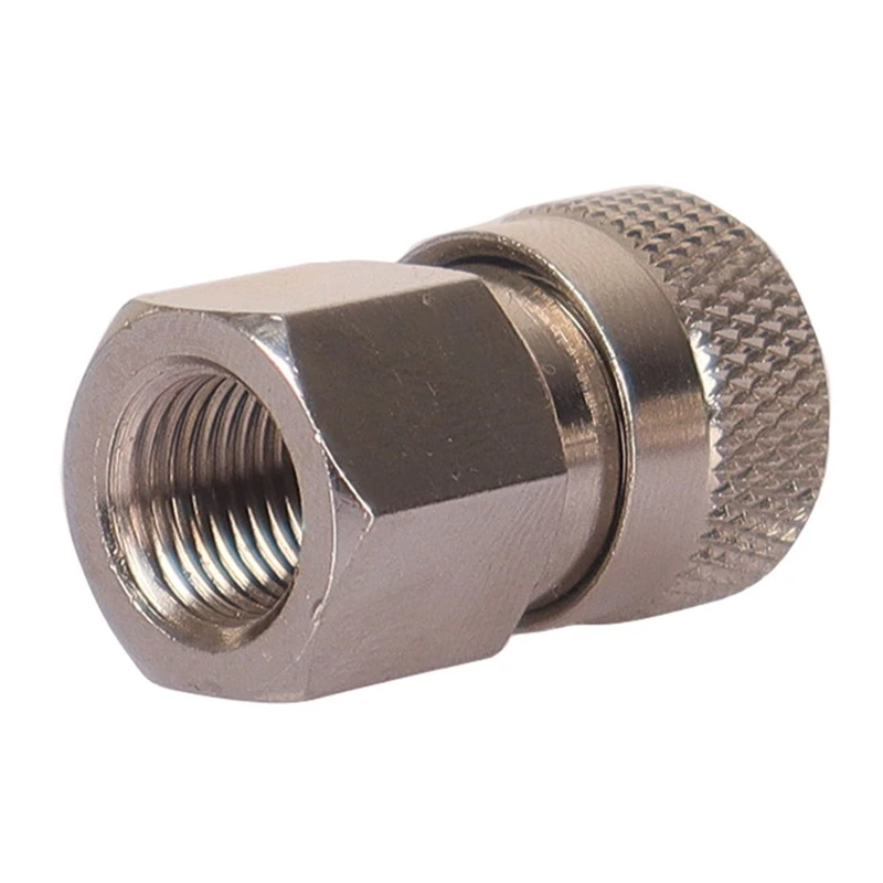 Stainless Steel Paintball Adaptor Female Quick Disconnect with Inner Thread