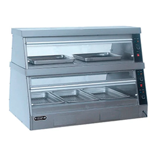Kitchen Equipment For Restaurant With Best Price Buffet Stainless Steel Food Warmer Glass Showcase(OT-6P)