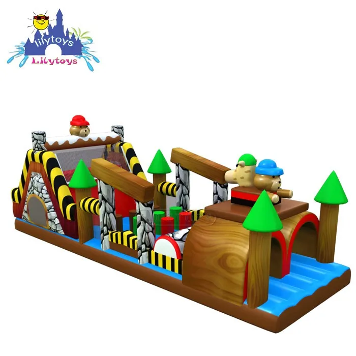 Надувные препятствия спортивные препятствия