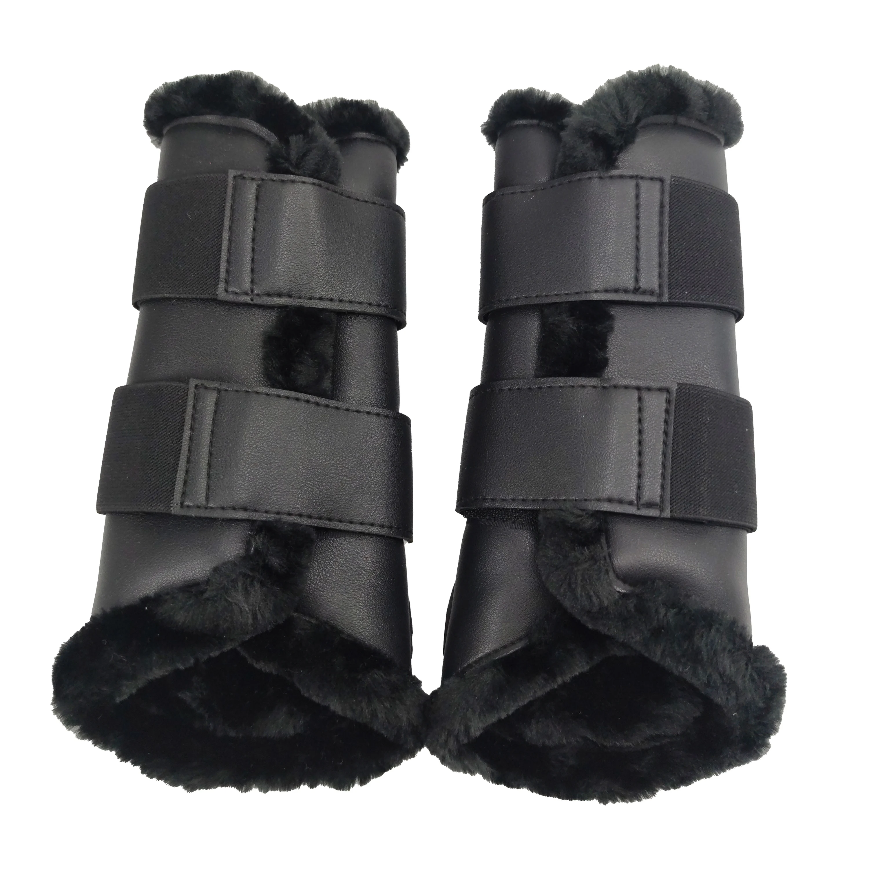 Hot Sale Equestrian Equipment Horse Brushing Boots Customized Size Leg Care Riding Neoprene Horse Boots