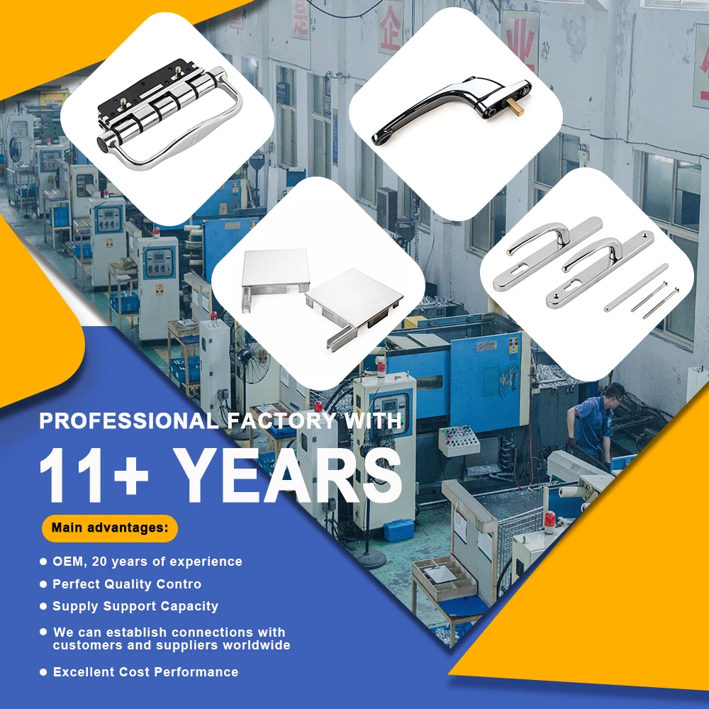 Heavy Duty Modern Window Hardware Aluminium and Brass Stay Hinge Steel Friction Hinge for Hotel Use