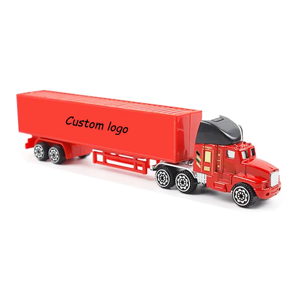 Cheap Diecast Toys Vehicles Model Car Manufacturer Manufacturers 1/64 Metal Truck Container Die Cast Car Toy For Boys