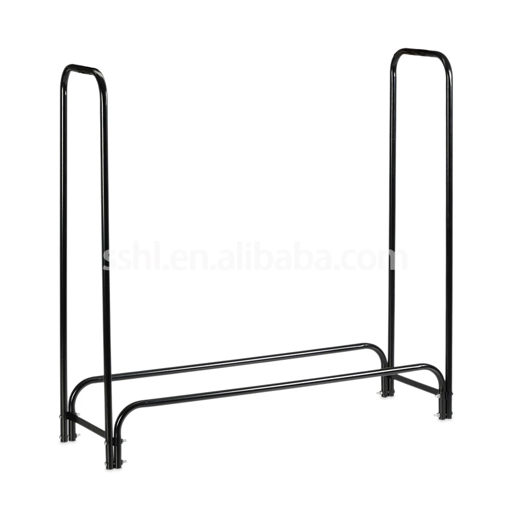 Factory Fireplace Wood Holders 6-Foot Outdoor Firewood Log Rack with cover