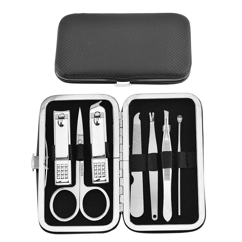 Hot Sale Nail Clipper Tool Set Rose Gold Professional Manicure Kit Stainless Steel