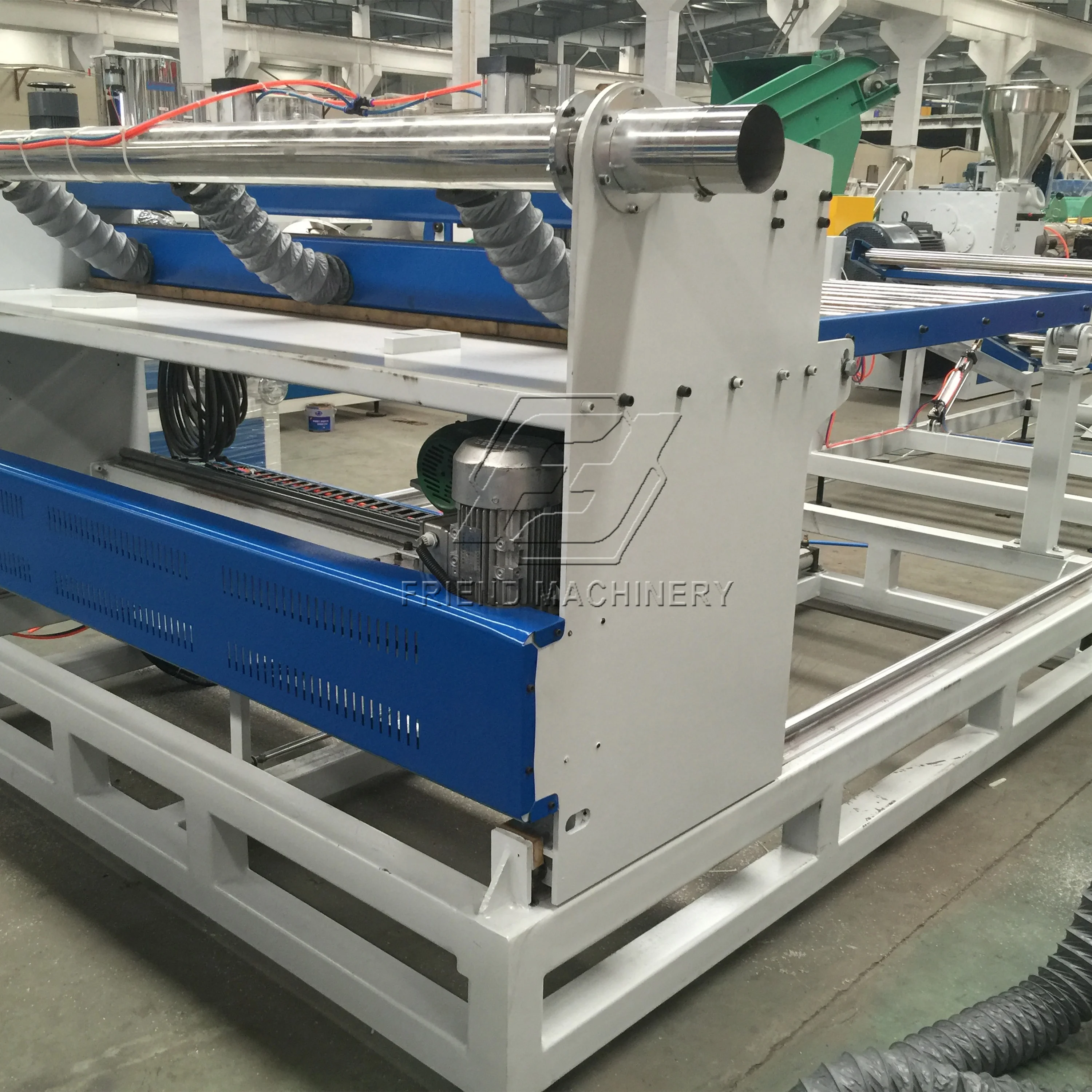 Construction board Plastic PP hollow formwork/shuttering/template board making machine for concrete