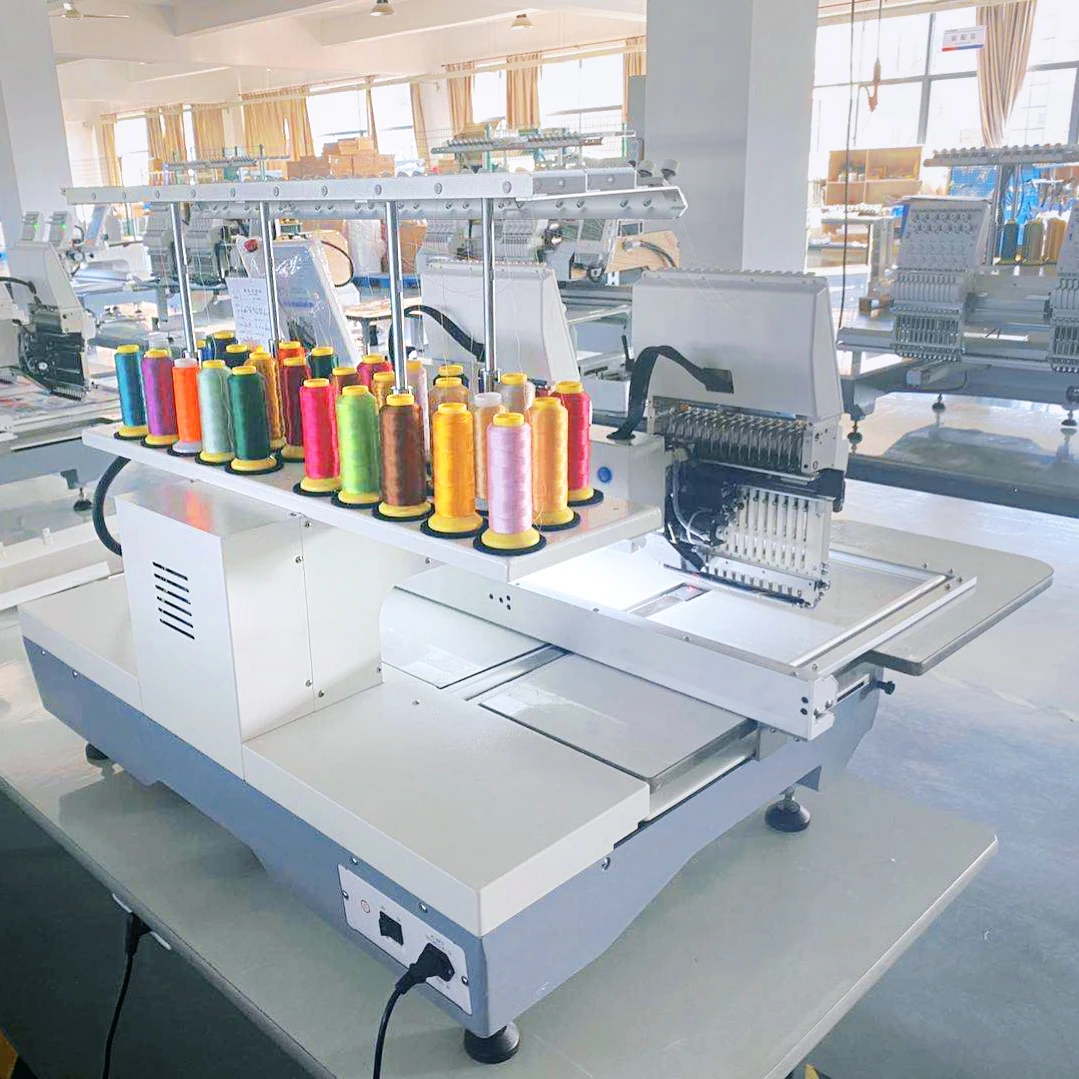 2 головки barudan woyo disen brother tajima Модель tmfx c902 две иглы вышивальная машина