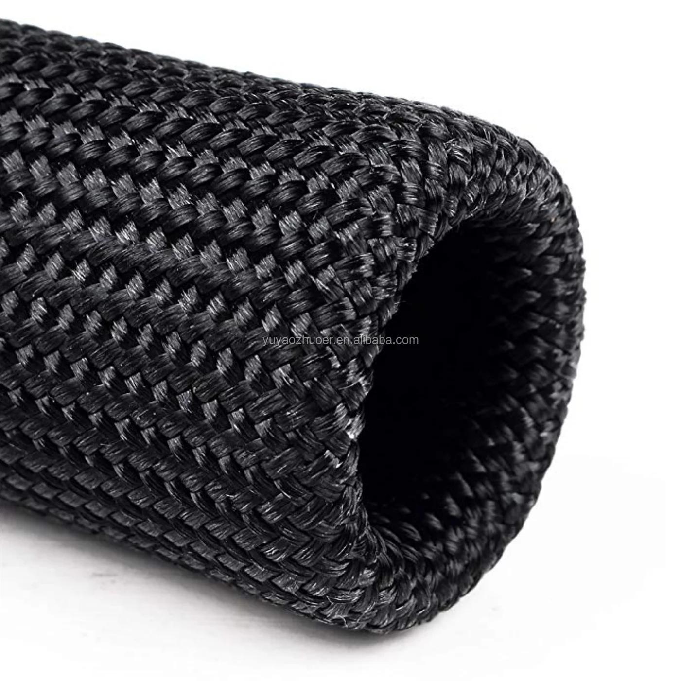 
Spark Plug Wire Boot Heat Shield Protective Sleeve 4 Cylinder - Black 