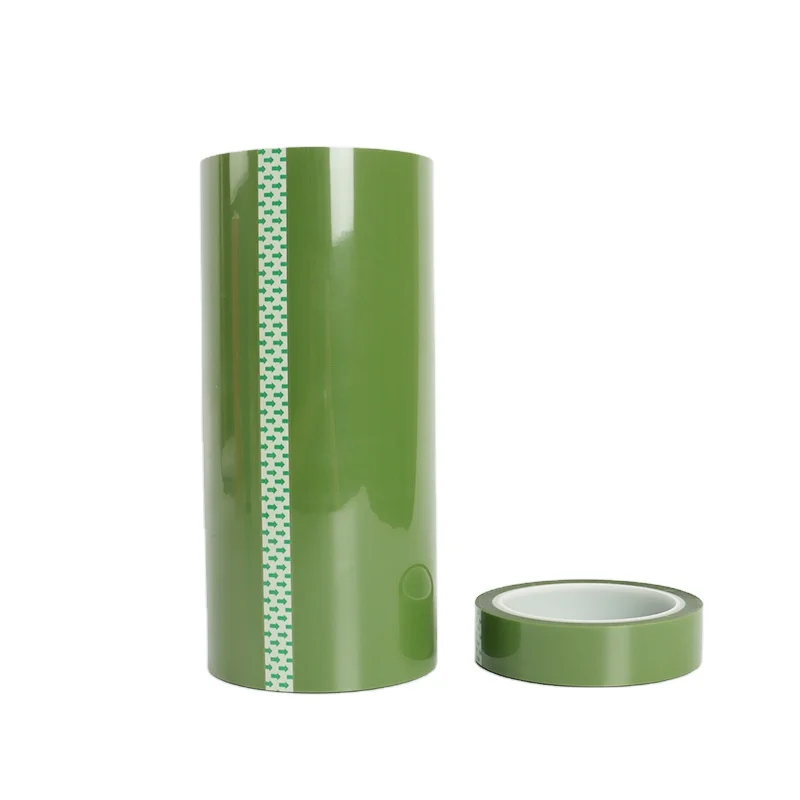 Grass Green PET High Temperature Tape Masking Circuit Board Aluminum Green Tape