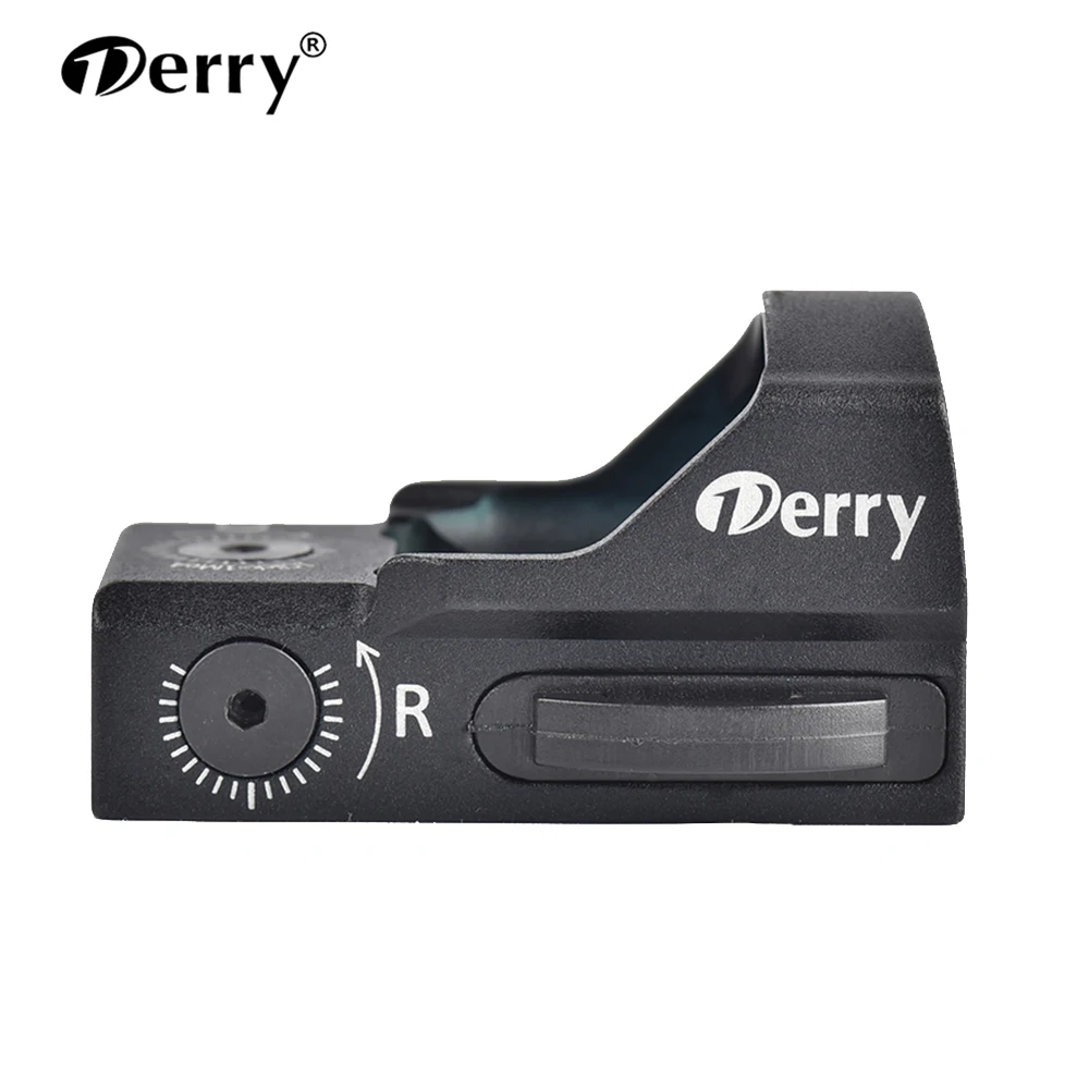 Тактический Мини-прицел Derry Optics с красной точкой и максимальной отдачей 45acp