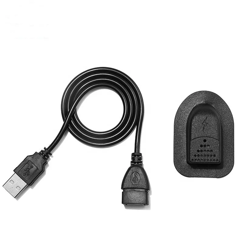 Backpack USB Shell Bag External USB2.0 Extended Data Charger Cable Set Kit Bag Parts Plastic Clutch GUA Handles Black