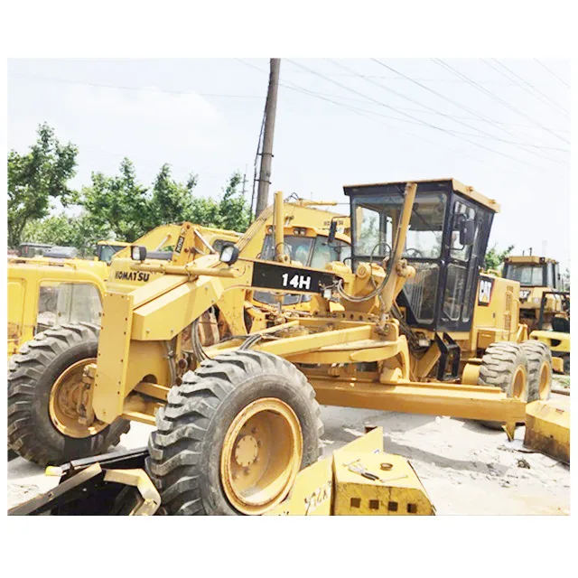 Used Cat 14G 140H 140K Hydraulic Road Motor Grader Good Performance Second Hand Cat 12G 12H