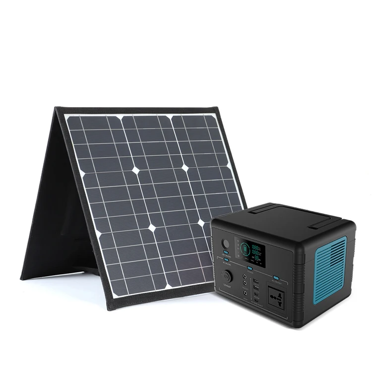 Portable Outdoor Solar Energy System Mobile Emergency Energy 500w High Power Solar Charging Generator
