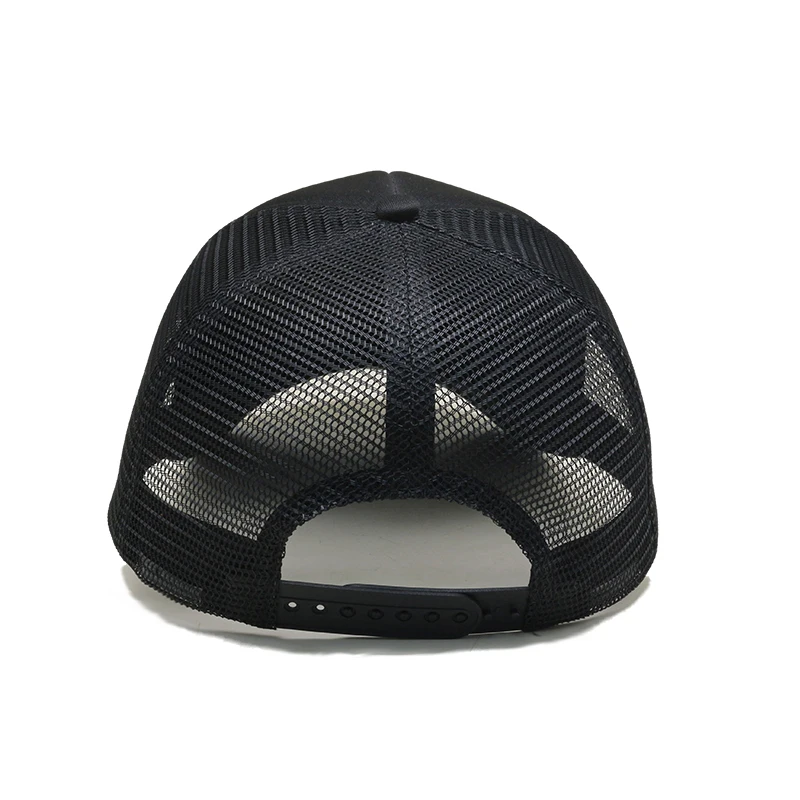 Custom Printing Two Town Polyester Foam Front 5 Panel High Crown Mesh Back Trucker Hat Cap