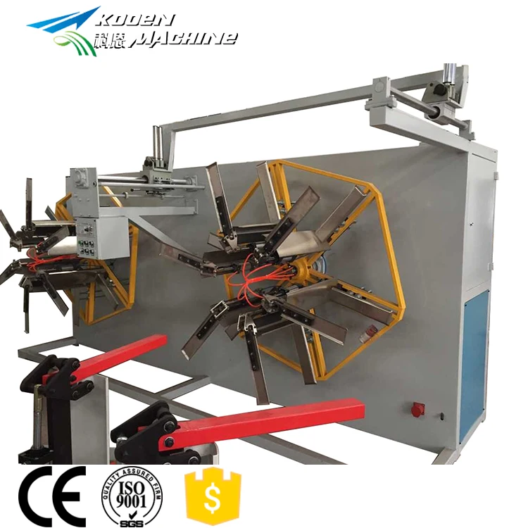 Zhangjiagang factory HDPE pipe coil winding machine
