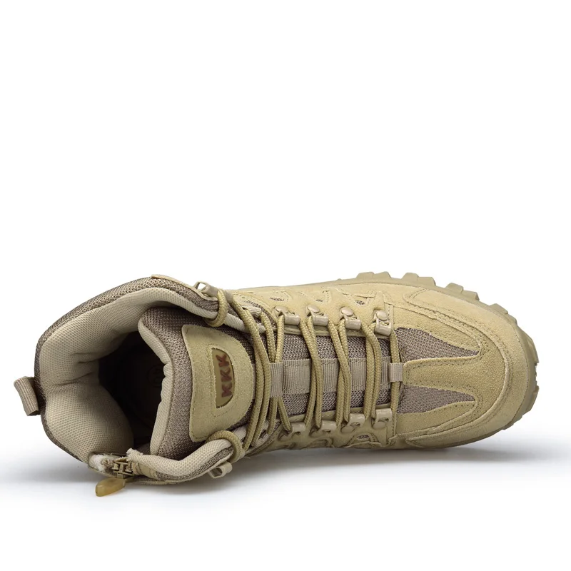 Bota Para Desierto Borcegui Comisaria Miembro De Combate Protector De Goma Para Hombre Antideslizante Hiking Boots