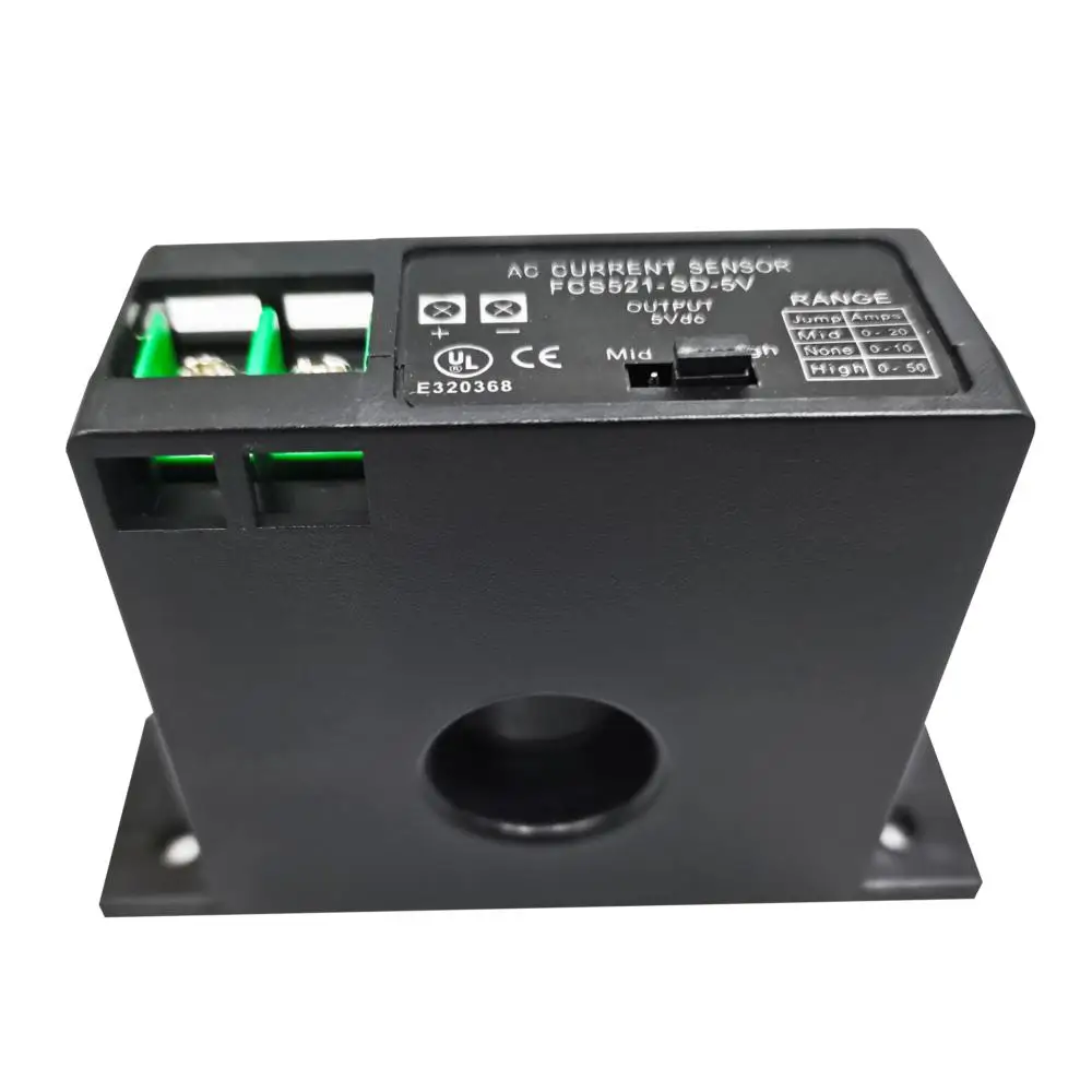 Ac Leakage Current Sensor current transformer with 0-5v signal Output transducer