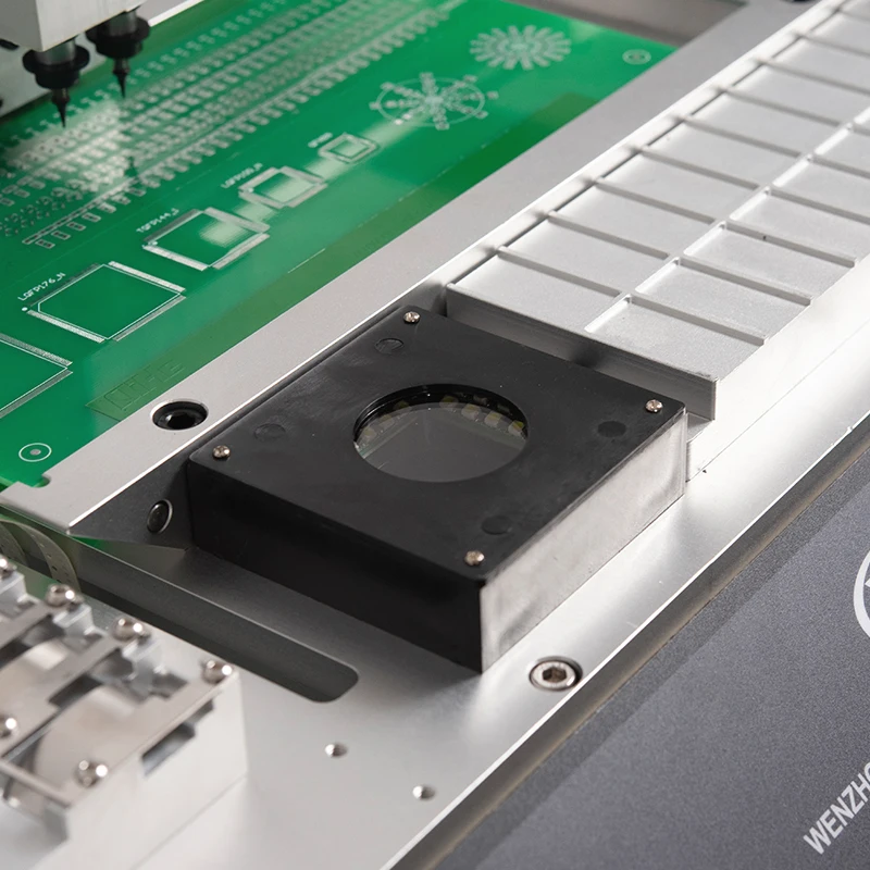All Feeders Free Innovation Technology PCB Production Line Pick and Place Machine SMT802A-S With Guide Rail+Built-in Computer