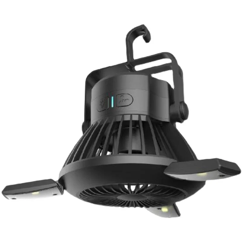 Small fan mini rechargearble desk fans outdoor  hanging portable  usb ventilador solar air cooling led camping fan for tent