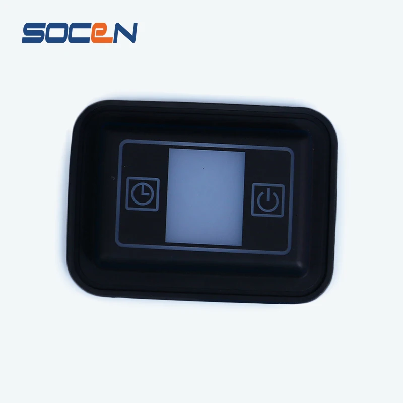 Manufacturers custom remote control button silicone rubber button smart door lock silicone rubber  keys